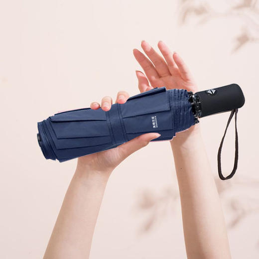 美穗吉家 21寸自动晴雨伞 藏蓝色 商品图4