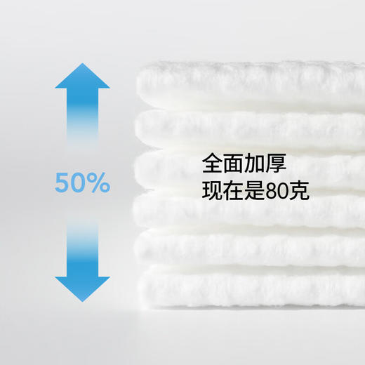 棉上悬挂式一次性棉柔巾抽取式家庭3提装M1025（150抽/提） 商品图2