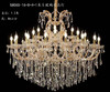 58065-16+8+4+1夹片玻璃水晶灯（运费自理） 商品缩略图0