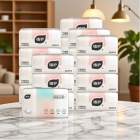 【岁末有礼】植护 气垫纸巾（幻彩系列）140*175/4层 80抽*20包