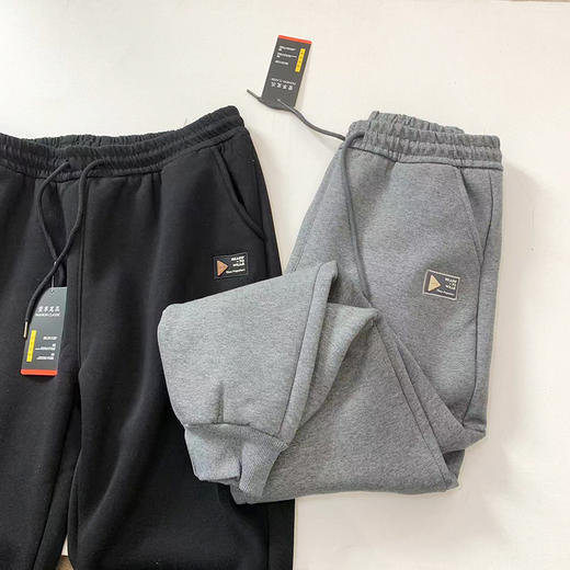 太厚实啦！ 加厚羊羔绒内里男士卫裤！ 商品图4