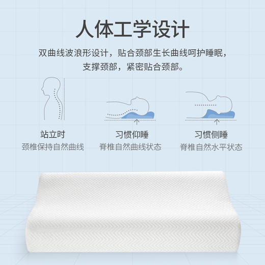 佳奥 波浪形记忆枕J02B05AW2 商品图3