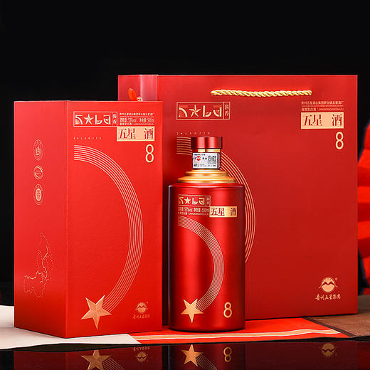 【酒厂直营】新品老酒8礼盒装 500ml 6瓶整箱 53度酱香型白酒 商品图2