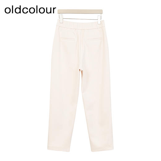 oldcolour欧珂冬季百搭简约休闲通勤日常纯色长裤女BR420701A1 商品图1