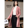剩M/XL/XXL 米思阳2025冬季新款温柔精致全毛毛呢外套粉色100%羊毛上衣女1517 商品缩略图2