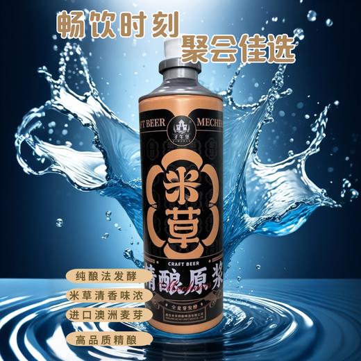 子午堡 米草原浆精酿啤酒1L×4支 商品图2