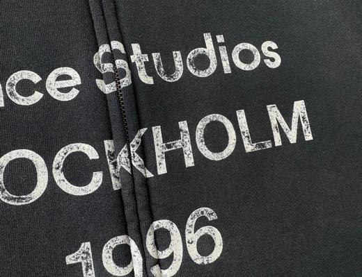 中性款做旧印花渐变外套la001 商品图2