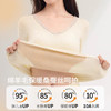 雀说 蕾丝秋冬羊绒蚕丝保暖内衣女带胸垫单件上衣 商品缩略图3