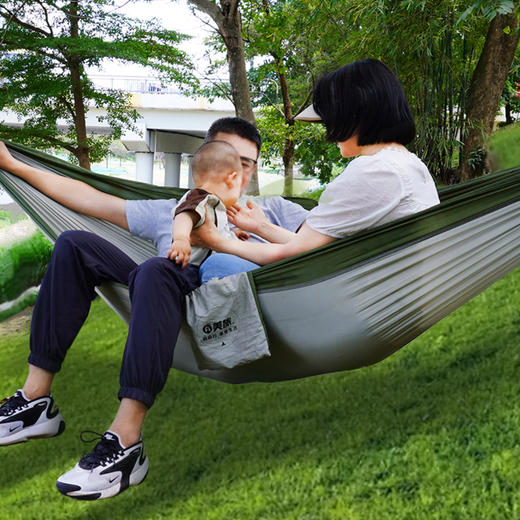 Auto Travel美旅 拼色单人吊床 AT-9502 商品图2