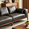 【中古风-沙发SH-02】中古/真皮/全皮/北美黑胡桃/沙发 商品缩略图1