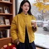 2025秋冬季时尚百搭休闲宽松立领女韩版小棉袄时尚百搭加绒棉服 商品缩略图4