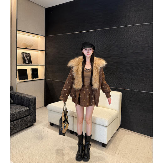 LINCHAOZHANG【雪落私语】LW250190 廓形外套 LQ250128 迷你半裙 商品图2