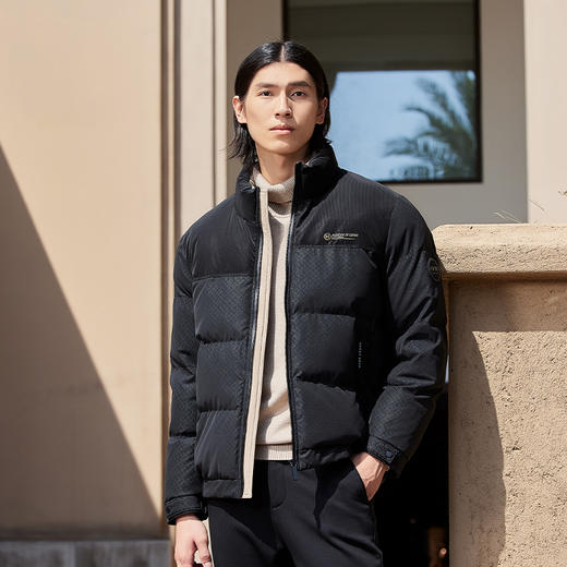 HX 短款立领棉服休闲时尚商务Y112440003101/02 商品图5