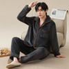 雀说 冬季保暖加绒加厚柔软珊瑚绒男士睡衣 商品缩略图1