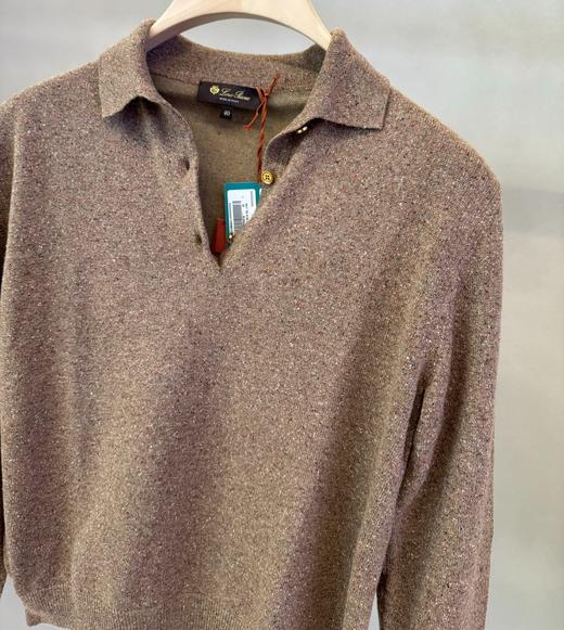 女款polo领絲羊絨针织衫zo015 商品图1