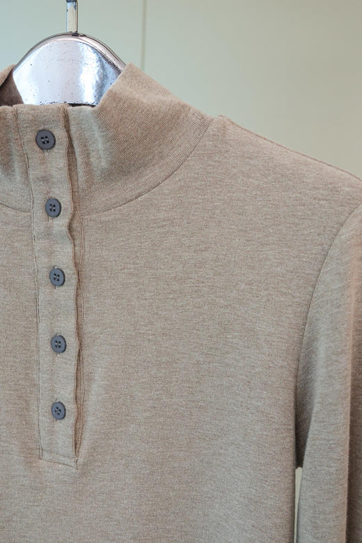 云感呼吸|高弹立领磨毛打底衫 商品图1