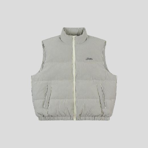 GOODBAI 'RETRO LOGO'无袖填充马甲 商品图2