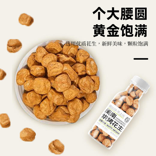 闽南烘烤花生100g*4瓶 商品图0