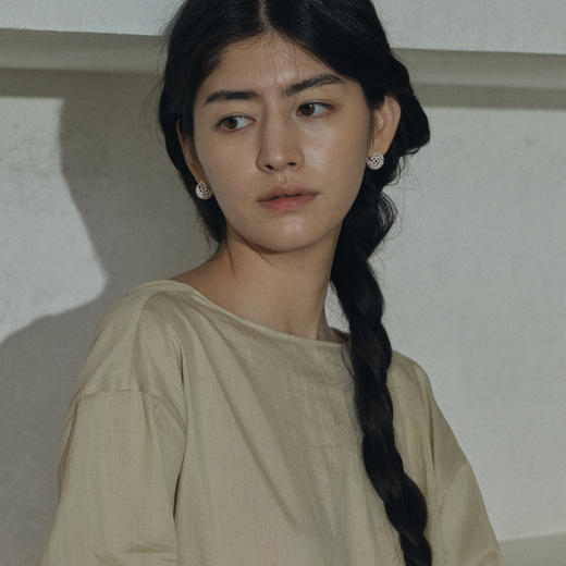 SOFT ROOM	钩针镂空球耳环 商品图3