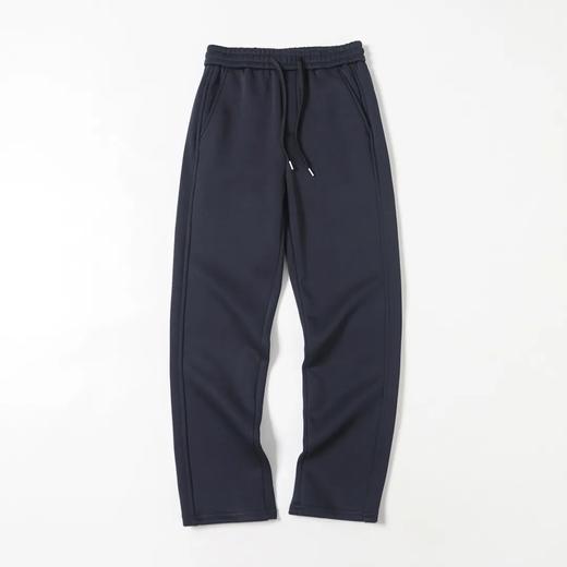 新疆长绒棉加绒加厚冬季保暖简约基础百搭男士纯色休闲时尚卫裤长裤！ 商品图1