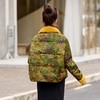 新中式国风羽绒服，高级感毛毛拼接复古洋气保暖外套HR-AQHUI8163 商品缩略图3