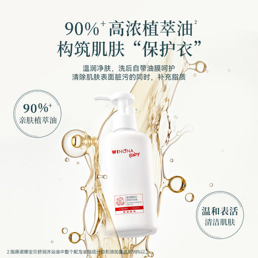 【品牌直供】薇诺娜宝贝沐浴油200ml 双支装 商品图5