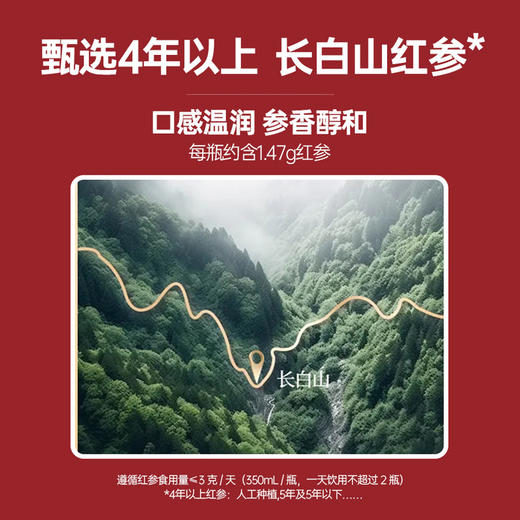 聚便利 X 山姆 三方四季 无花果红参水 350ml/瓶 商品图2