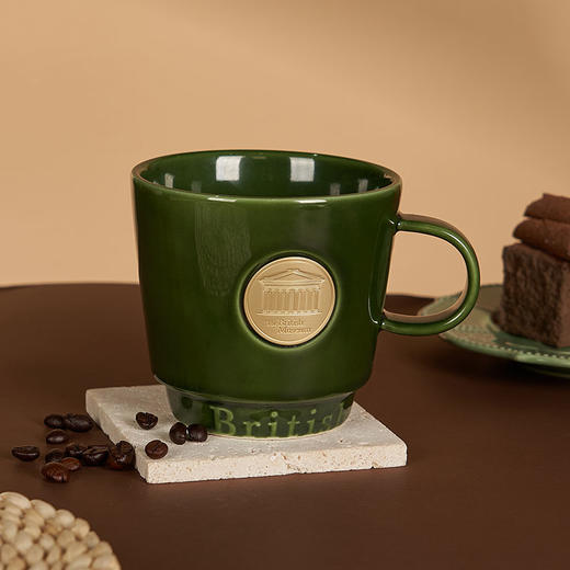 大英博物馆 博物建筑系列 金属铭牌 马克杯 商品图2