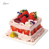 芭蕾草莓 ‧ 红颜 草莓伯牙红丝绒 蛋糕，可选5,6,8英寸 商品缩略图4