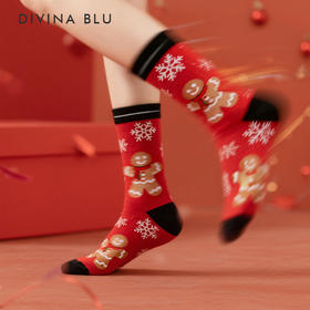 DIVINA BLU 中筒艺术袜