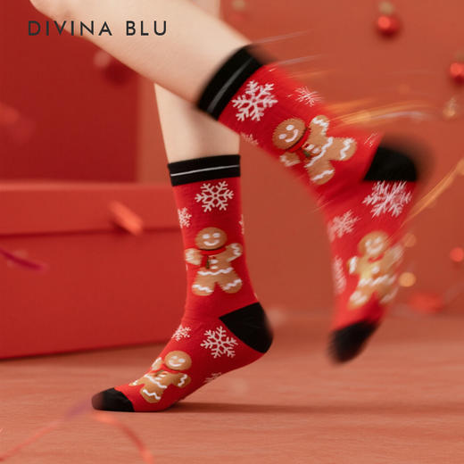 DIVINA BLU 中筒艺术袜 商品图0