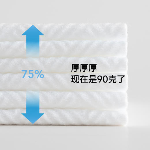 棉上·悬挂双面洗脸巾mini（软包）M1034 150抽/提 商品图1