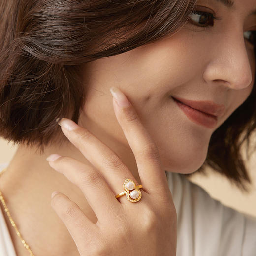 【下单就送葫芦琉璃手串】MANREYA玛芮雅葫芦珍珠首饰系列丨葫芦造型设计款+淡水珍珠 福禄圆满 时尚百搭 多种款式 商品图10