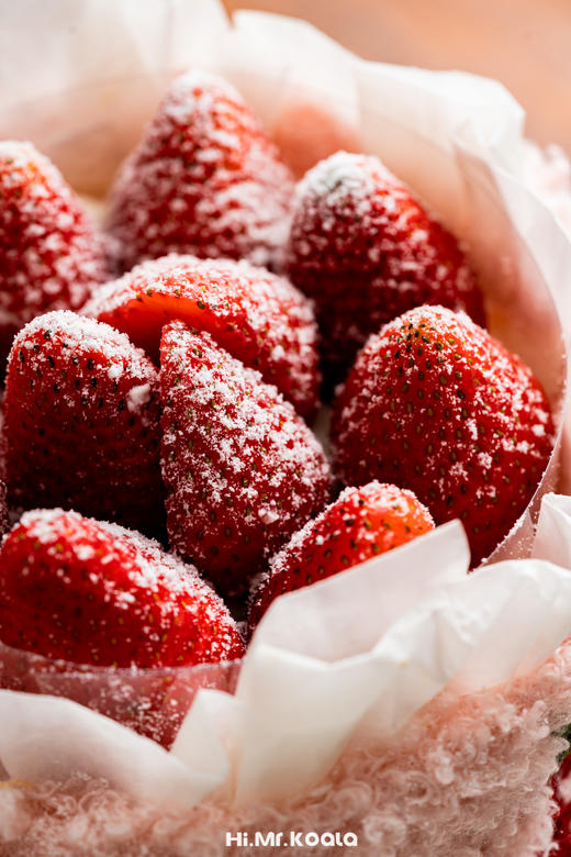 烤爱【草莓季】草莓花束生日蛋糕 女神草莓蛋糕首选（同城配送） 商品图4