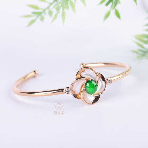 【唯爱永恒】绿翠贝母手环-SZ12403052 商品图4