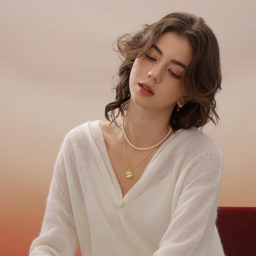 ARSIS丨 幸运符号系列 四叶草鸿运叠链 商品图7