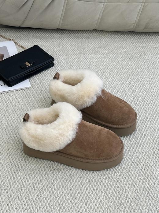 皮毛一体羊毛保暖雪地靴   A-5572 商品图3