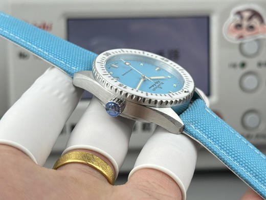 Noob official➕宝珀-38mm五十寻5100-1130系列   [官方尺寸38mm]  高科技缎面陶瓷光泽亮丽、高硬度、不变色、不沾污、不易磨损。【表壳】牙圈对版，立体感强，永不退色❕❕ 商品图6