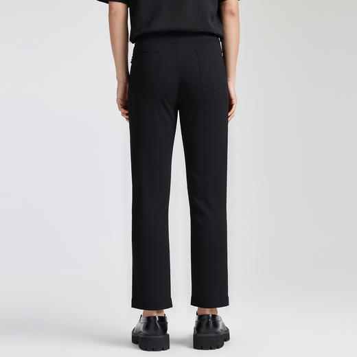 gxg.jeans男装 黑色基础休闲通勤九分裤西裤男裤薄款 25年夏热卖 商品图3