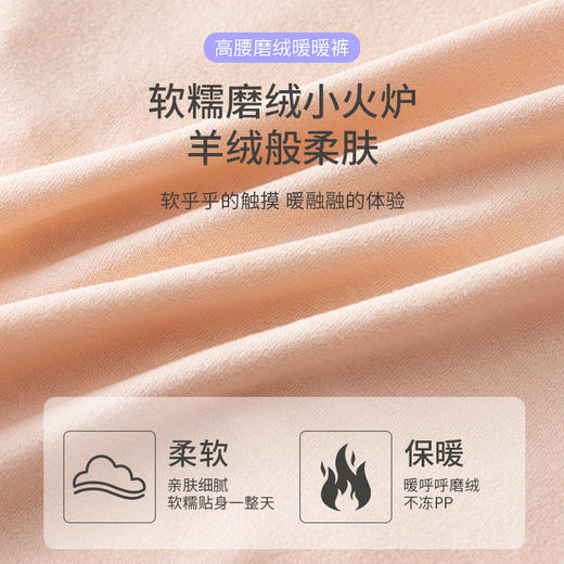 【冬季爆款，二姨专享福利】樱姿娜暖暖裤--小火炉（高腰款），WL87026新色系，5条礼盒装 商品图3