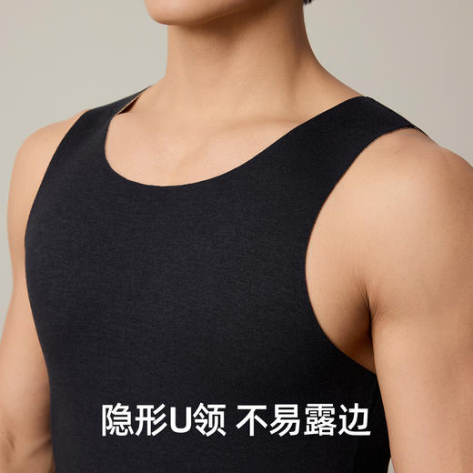 【新品上新】有棵树10A抗菌男士保暖背心保暖衣-W3008 商品图3