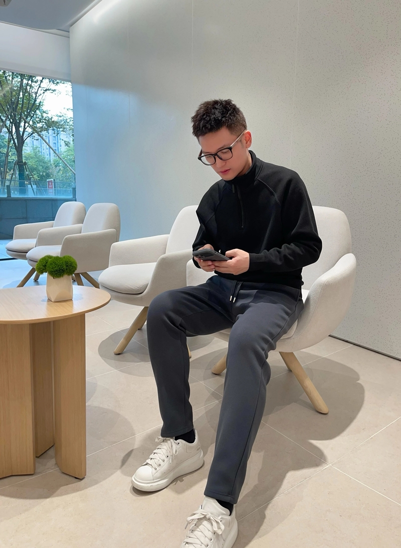 【格桑米Gesamy男士抗寒羊毛加绒防风裤】只要79❗️专柜正品英国轻奢‼️冬天这条裤子太好穿了，⁣给家里“‏男人们”‍备起来！‬