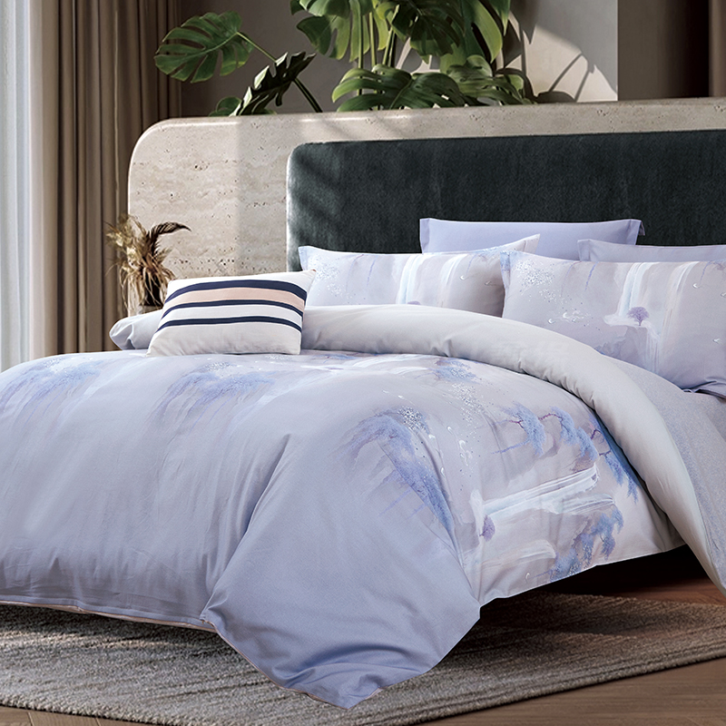 鑫缘 全棉印花磨毛四件套 DMD4418*