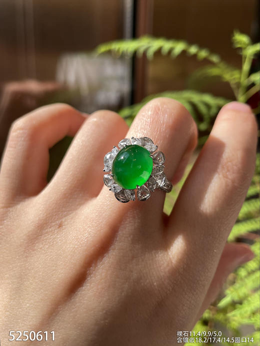 蛋面戒指【5250611】具体价格微信咨询 商品图5