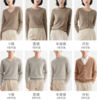 【保暖服饰丨成人男女羊毛套头衫合集】羊毛面料，用料扎实，厚薄适中不臃肿，一线成衣做工精良，修身百搭，男女款都有，V领、圆领和半高领都有，多色可选~ 商品缩略图3