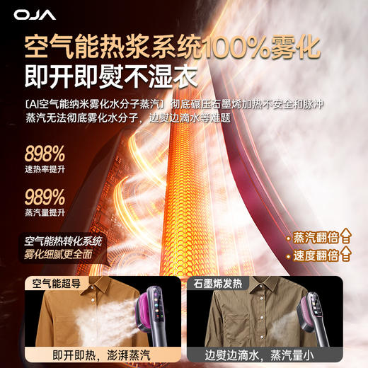 OJA便携手持挂烫机25年新款家用小型熨烫机蒸汽电熨斗T5【CC爸妈团购】 商品图3