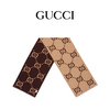 【双12特惠】【送礼盒礼袋】Gucci古驰爆款围巾披肩合集 红色双面色  棕卡双面色 卡其色 商品缩略图2