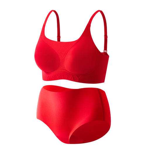 新年开运红装🍎把锦鲤穿在身上💰49.9🉐1套『本命红幸运礼盒内衣套装』新的一年让你从头红到脚！幸运暴击！吸金开运！🔆财运从“底”开始 ⚠新年红套装＝内衣➕内裤💓一套配齐 商品图6
