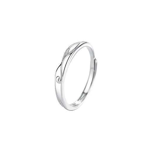 【无尽闪耀】s925纯银闪砂莫比乌斯戒指【DML-K2035】 商品图4