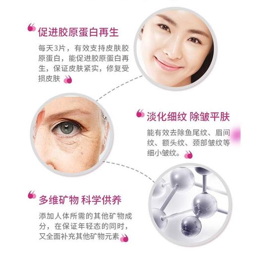 澳洲 佳思敏Nature's way胶原蛋白片60粒 增加皮肤紧致度 商品图2